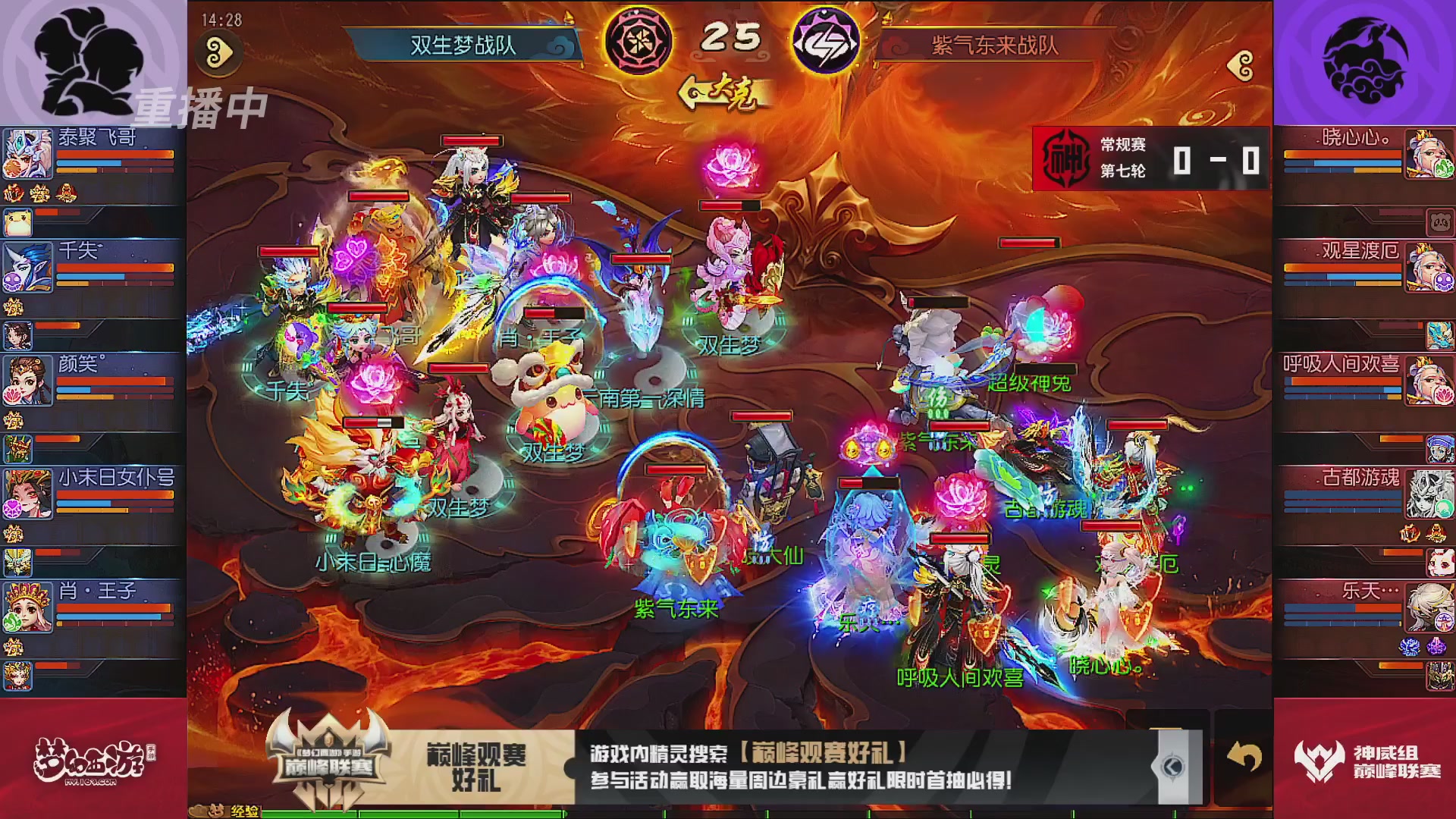 巅峰联赛S13–神威组第七轮