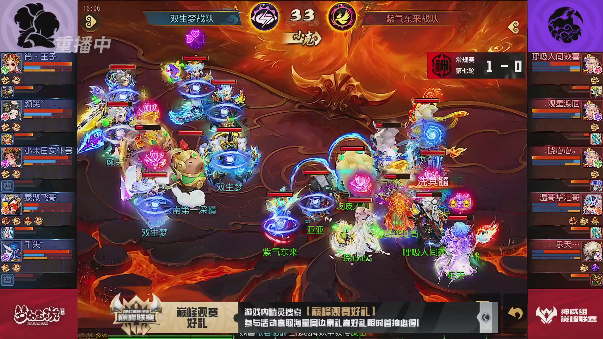 巅峰联赛S13–神威组第七轮