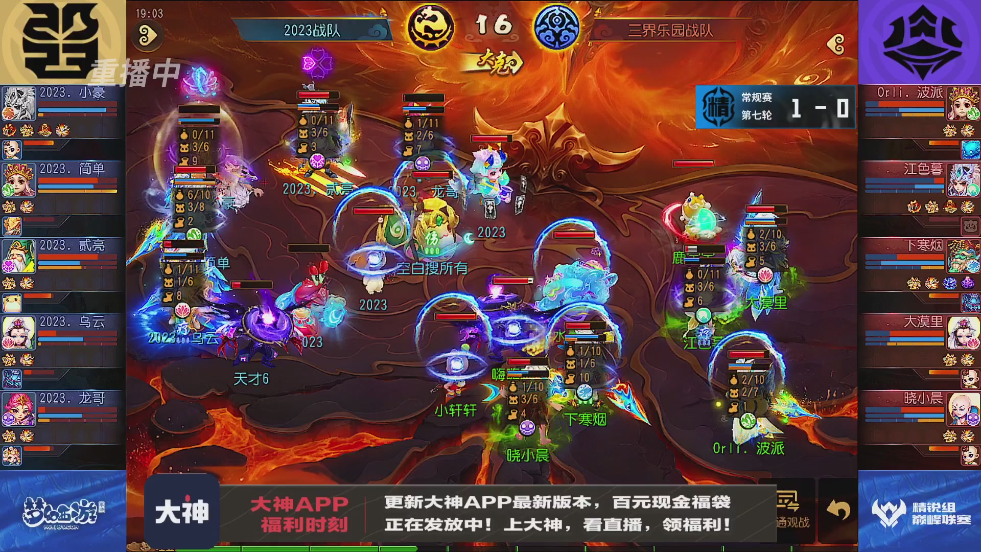 巅峰联赛S13–精锐组第七轮