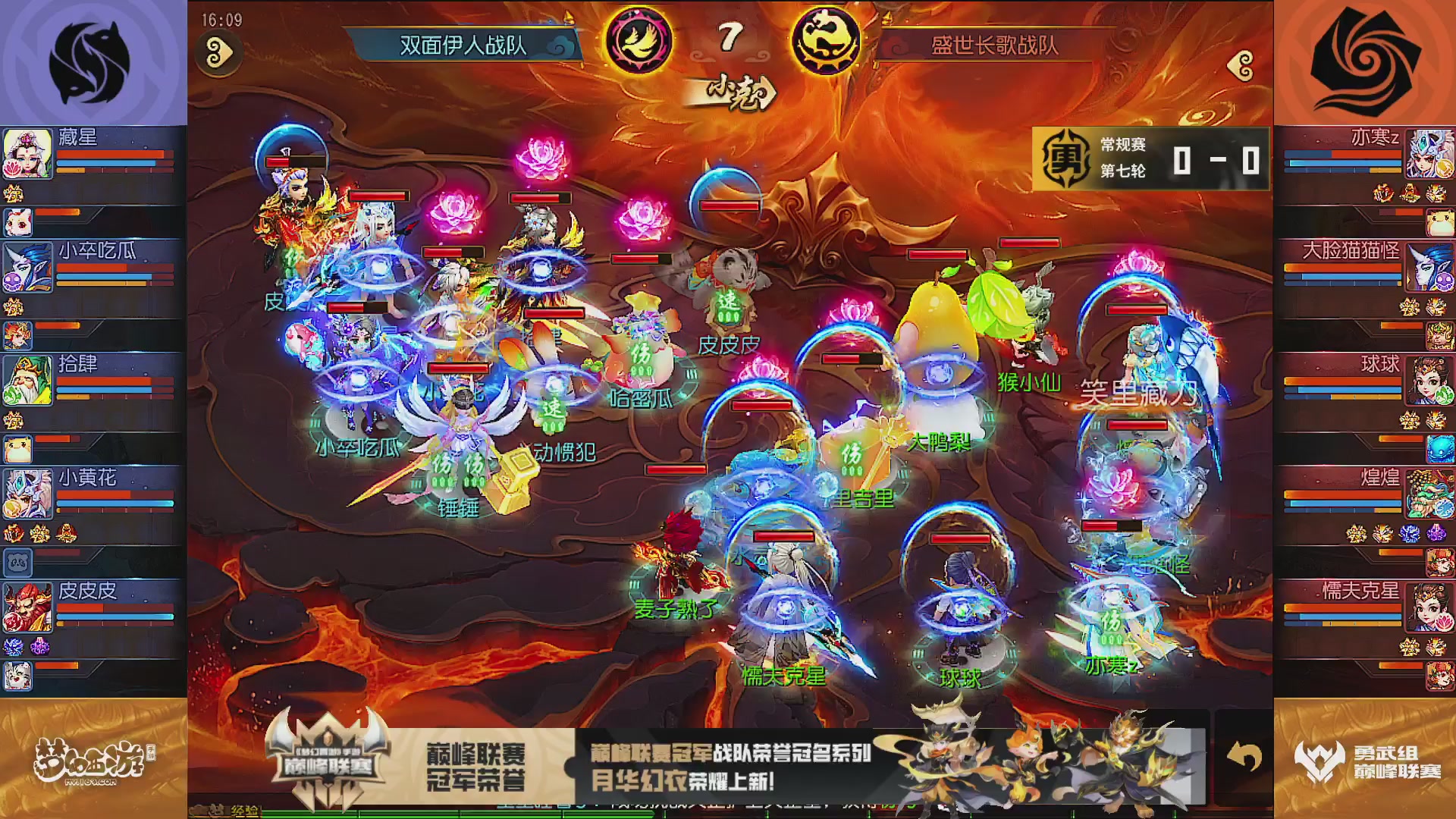 巅峰联赛S13–勇武组第七轮