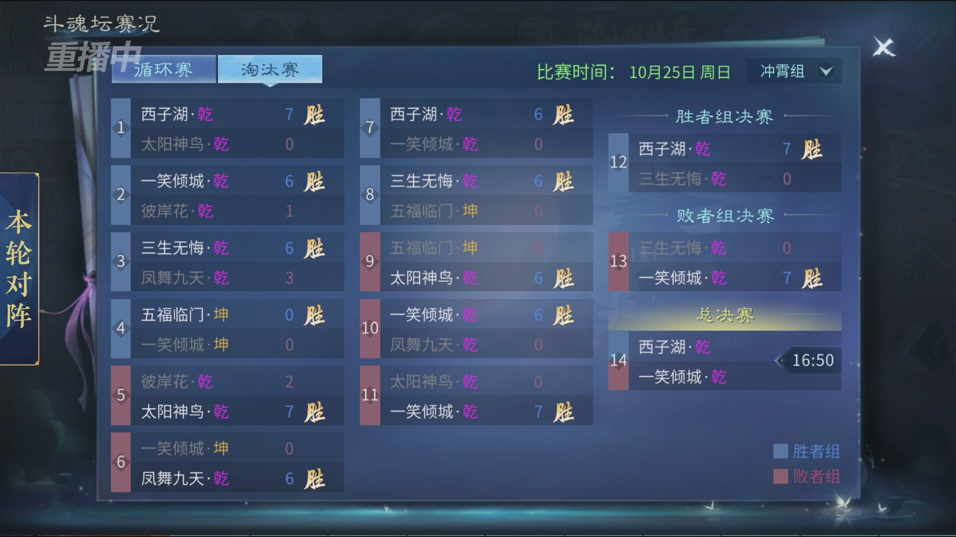 【重播】倩女幽魂手游第二十八届太一斗魂坛Day2