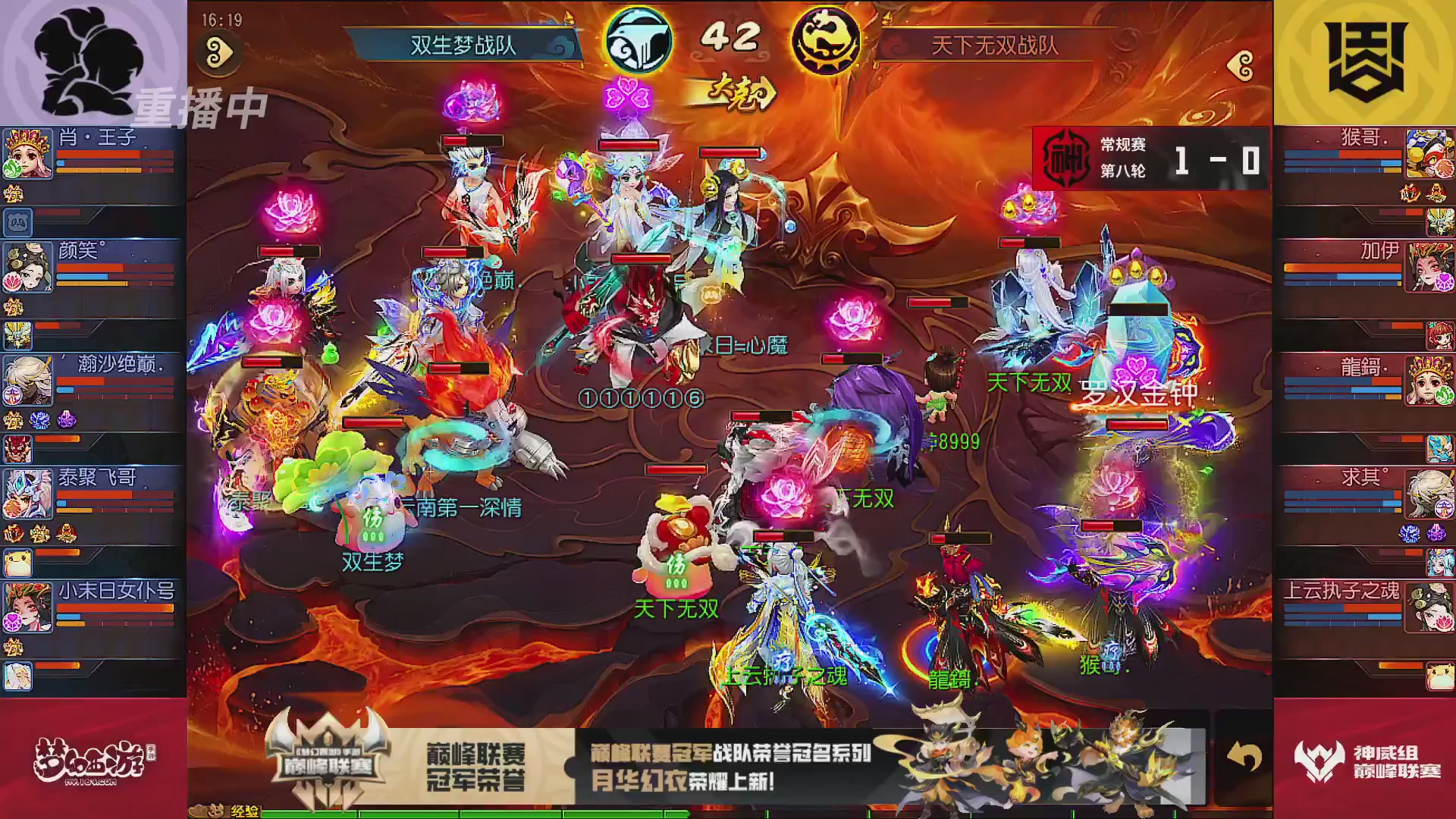 巅峰联赛S13–神威组第八轮