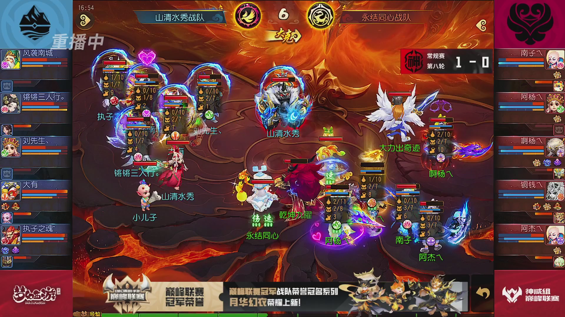 巅峰联赛S13–神威组第八轮