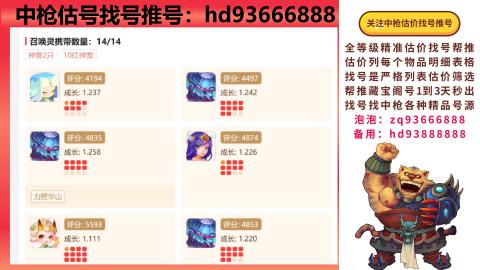 第一估价找号帮推  物价把控师让你买卖无