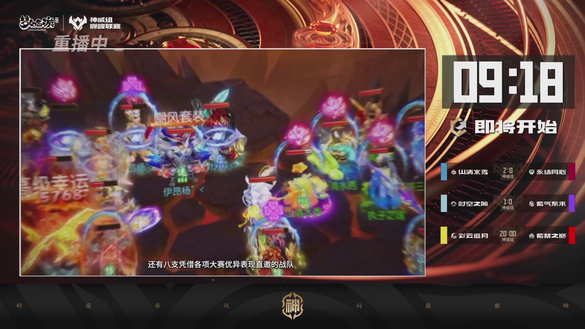巅峰联赛S13–神威组第八轮