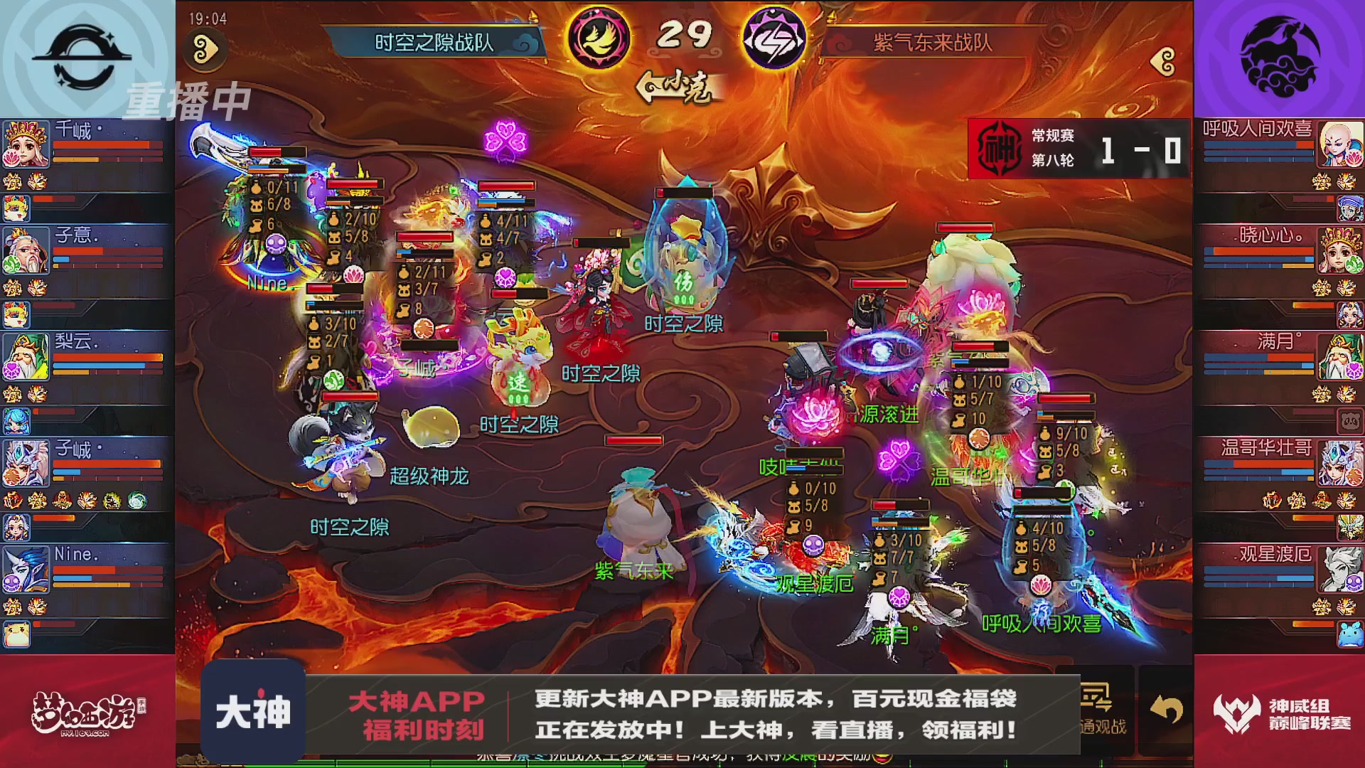 巅峰联赛S13–神威组第八轮