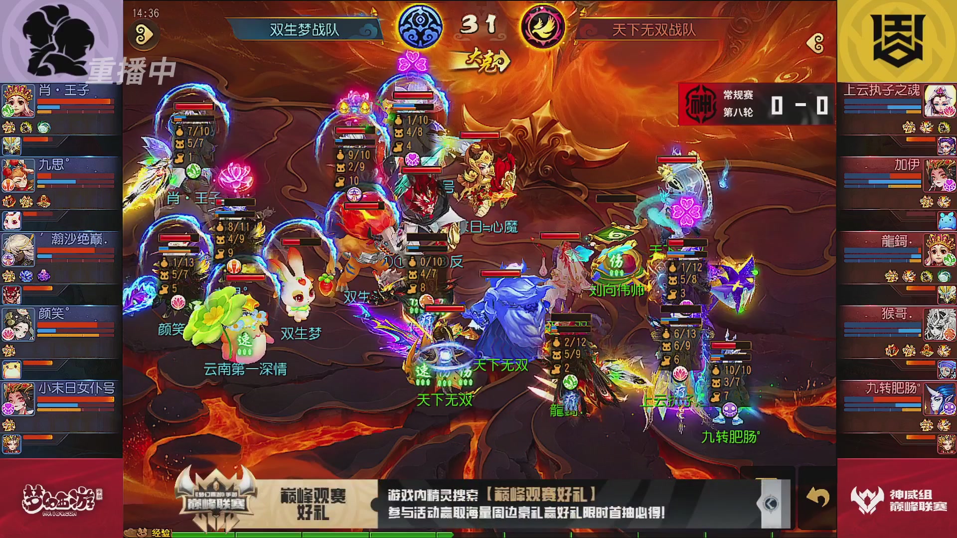 巅峰联赛S13–神威组第八轮