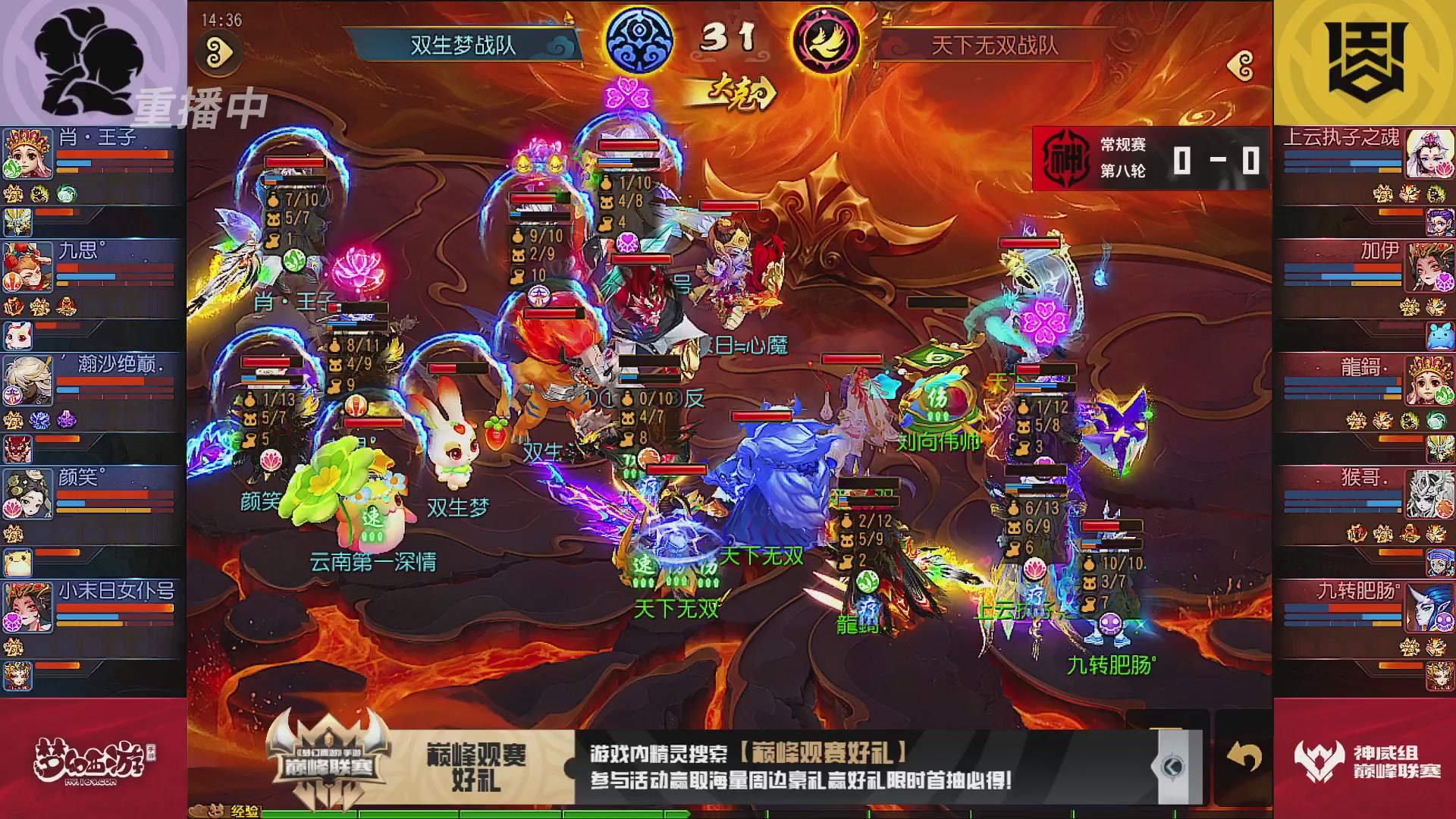 巅峰联赛S13–神威组第八轮