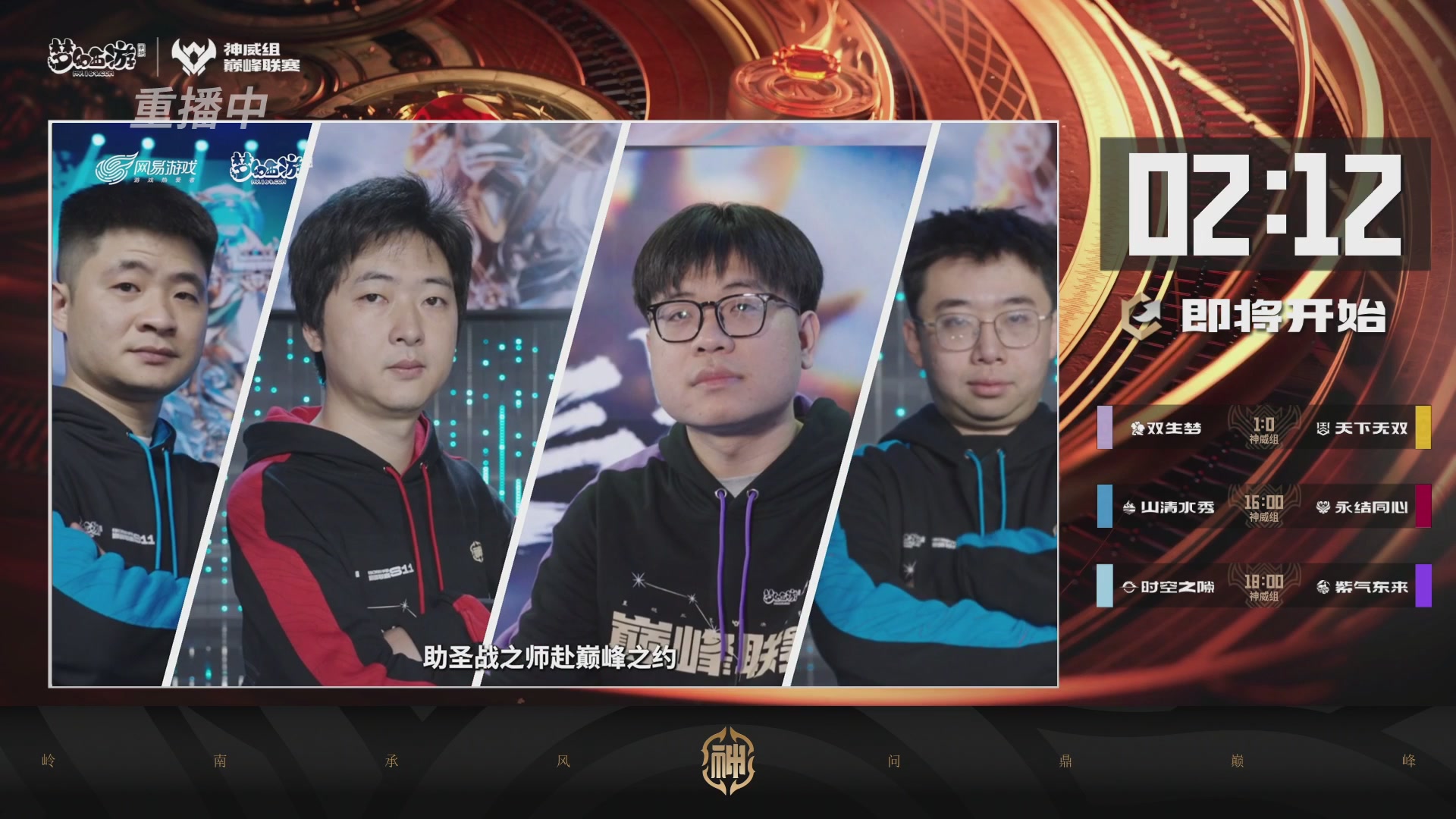 巅峰联赛S13–神威组第八轮