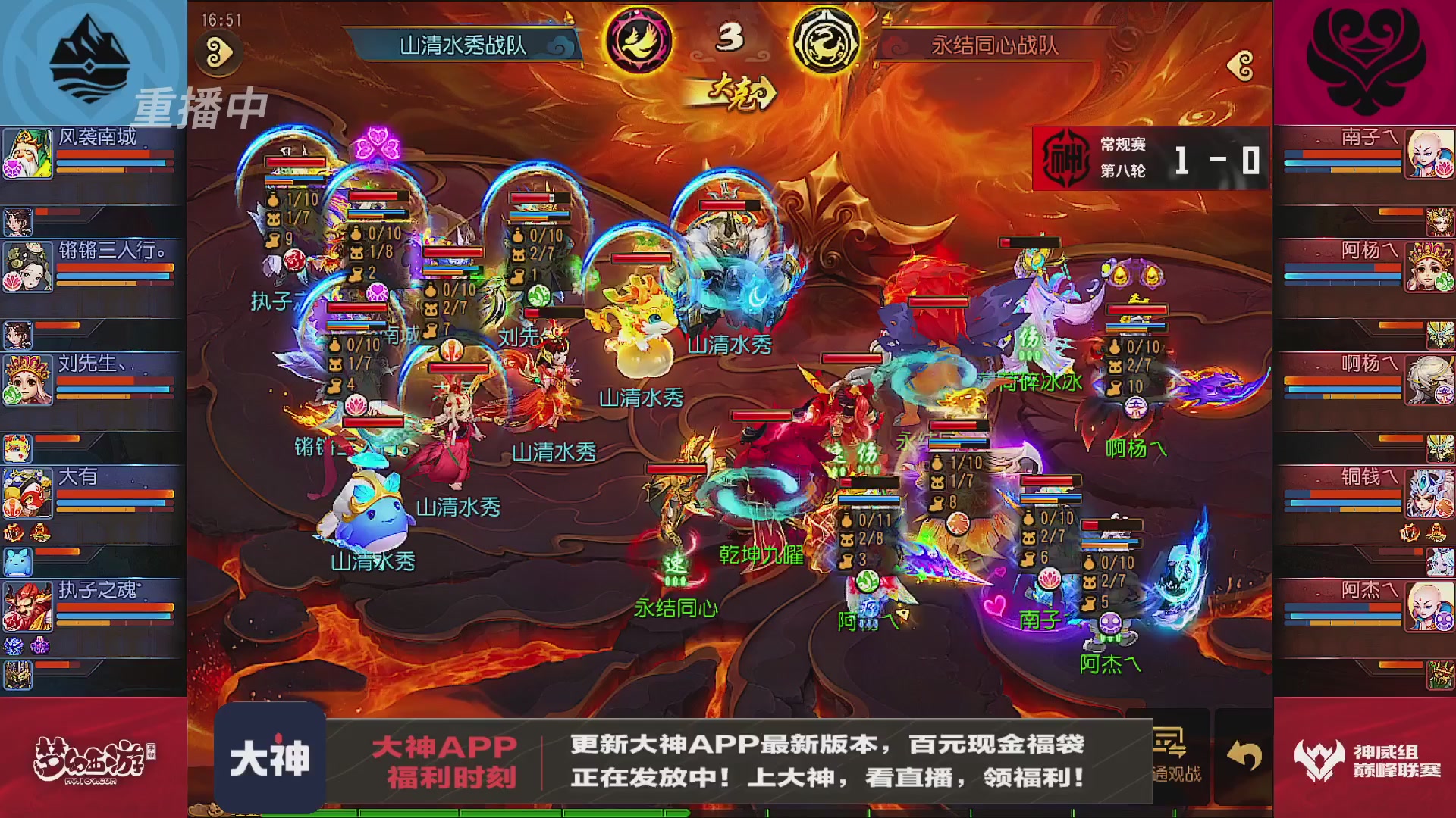 巅峰联赛S13–神威组第八轮