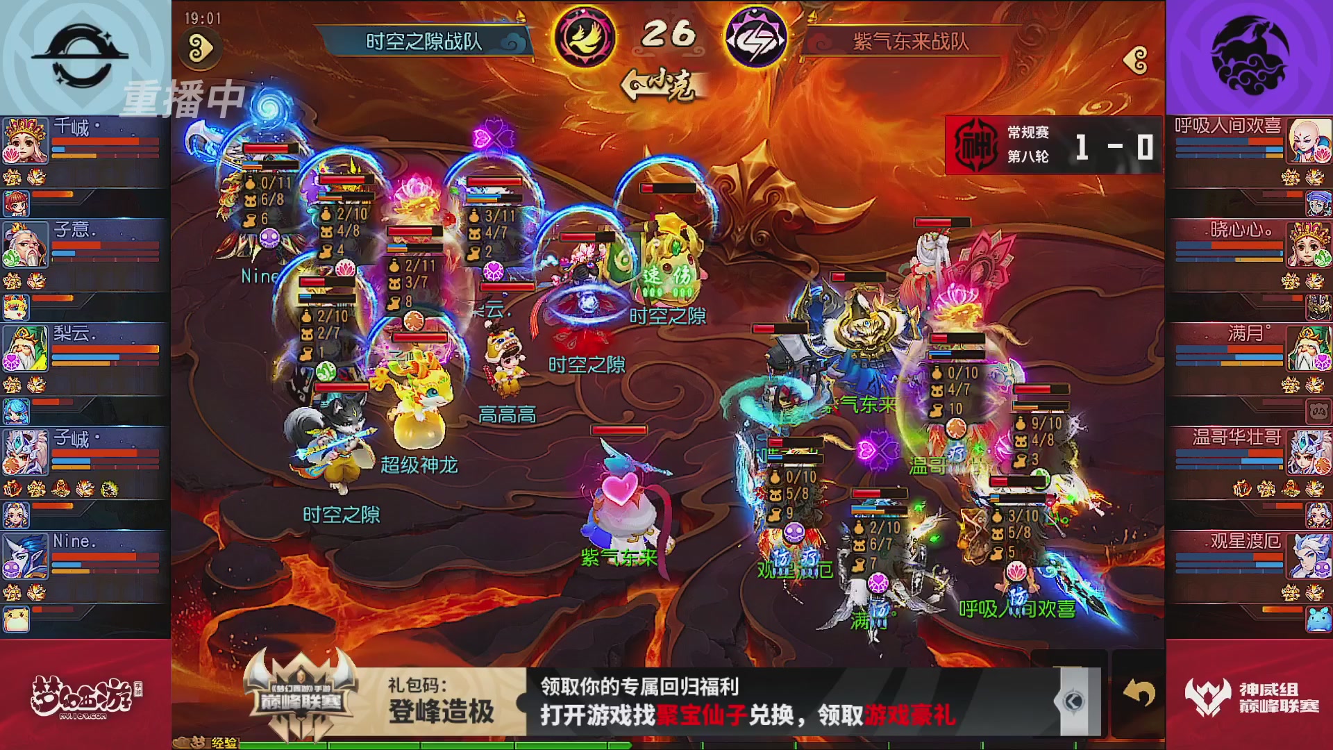 巅峰联赛S13–神威组第八轮