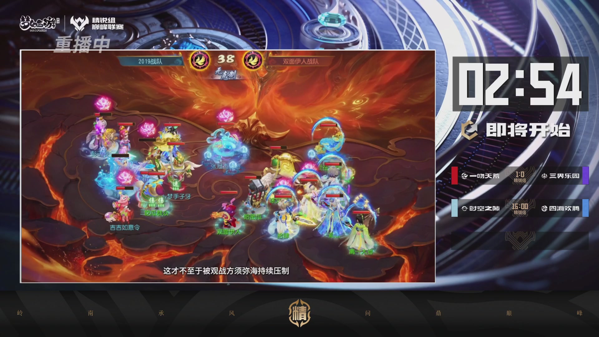 巅峰联赛S13–精锐组第八轮