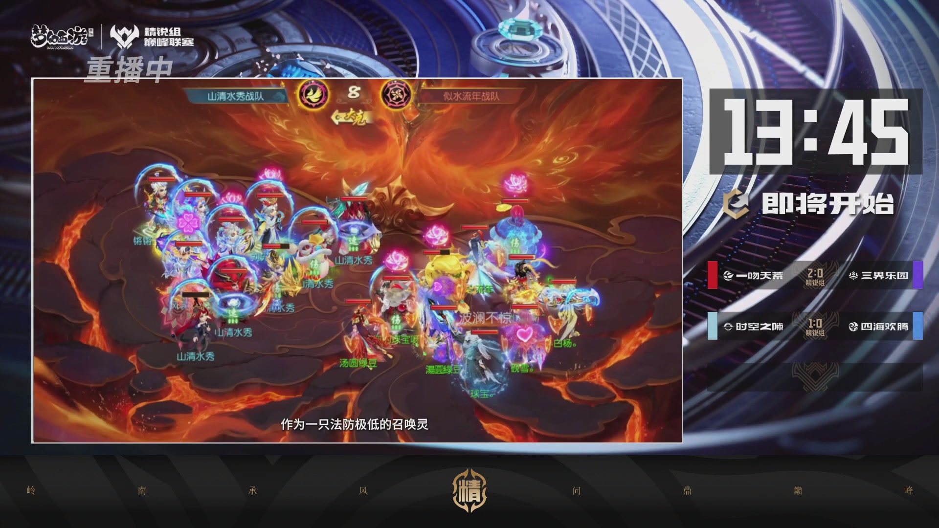 巅峰联赛S13–精锐组第八轮
