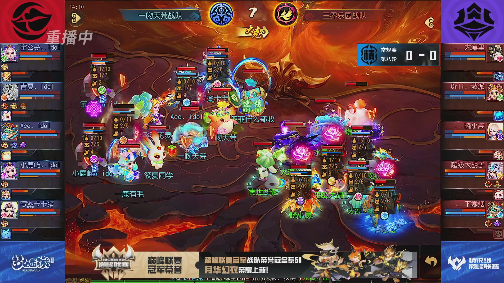 巅峰联赛S13–精锐组第八轮
